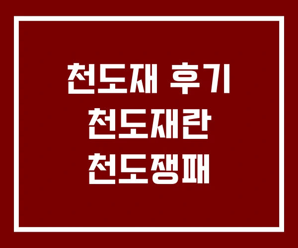 천도재 후기 천도재란 천도쟁패 천도재 후기 천도재란 천도쟁패